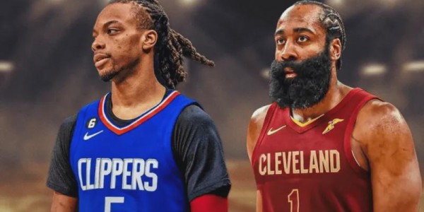 云开体育官网-哈登对加兰控卫数据大比拼，36岁老将竟比26岁青年还强？