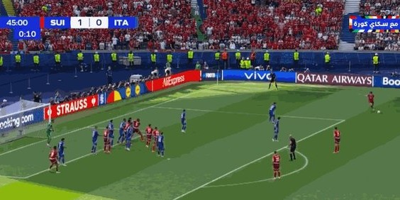 云开体育-【欧洲杯】卫冕冠军意大利0比2瑞士，巴尔加斯传射