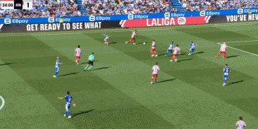 半场：马竞1-1阿拉维斯，朱利亚诺-西蒙尼破门，瑟洛特送点