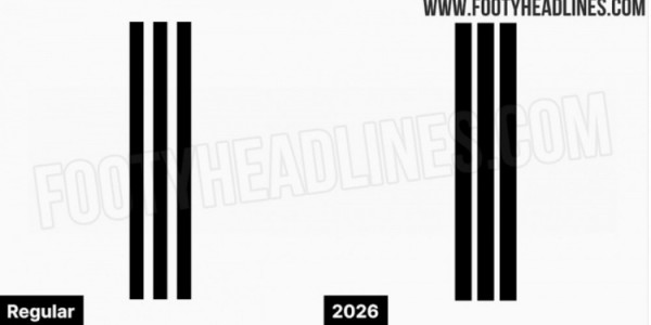 云开体育-阿迪达斯2026世界杯战袍迎来革新，标志性条纹设计将更醒目