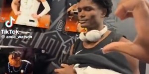 开云体育-真调皮！阿门晃开女摄像师&amp;amp;拒绝比心 多米尼克-巴洛还给了个掩护